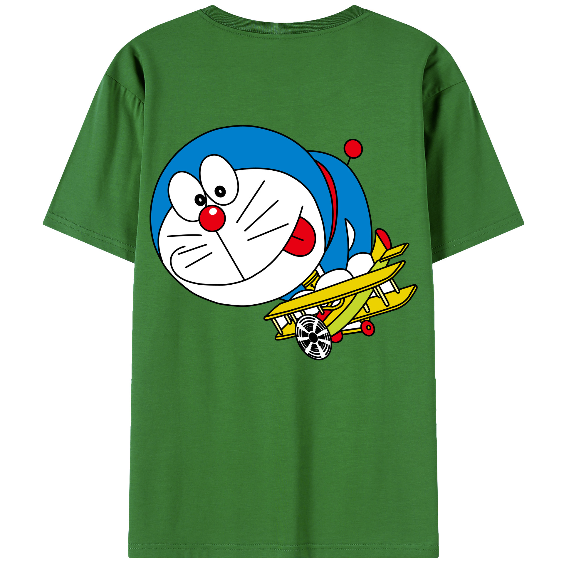 （画像用） ドラえもん Doraemon レディース半袖Tシャツ(バックプリント)